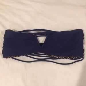 Acacia top in Indigo